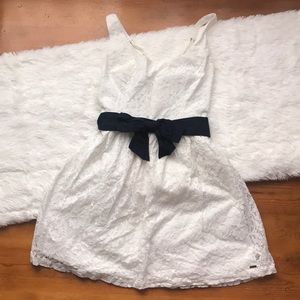 Hollister lace Belted Dress